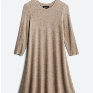 StitchFix brand Fortune + Ivy taupe knit dress